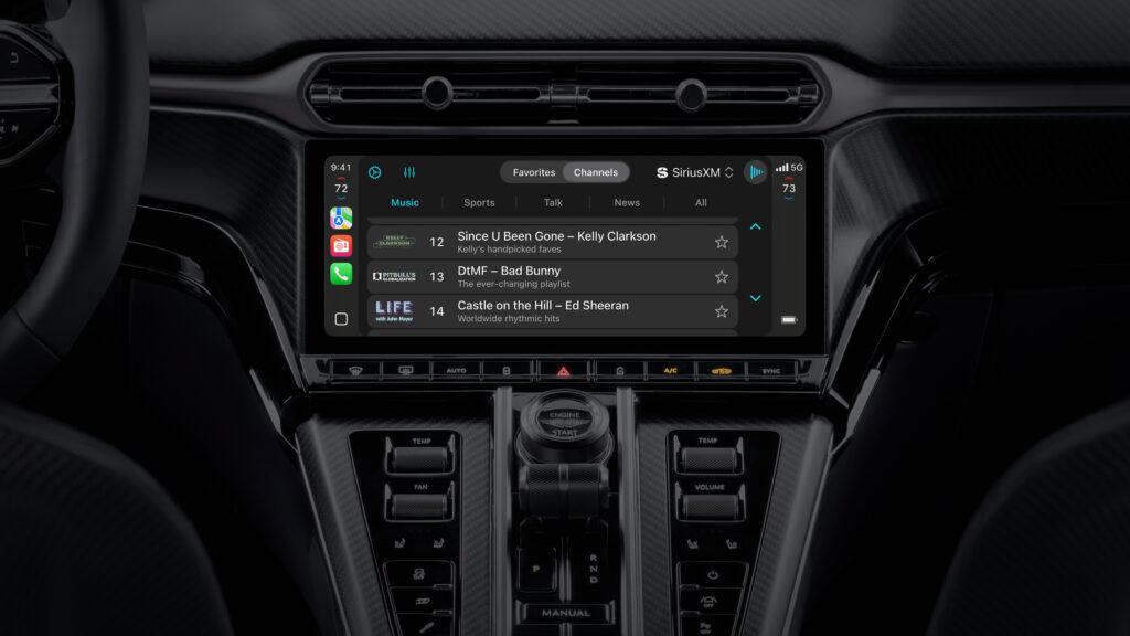 Apple Carplay debuta junto Aston Martin - Cortesia de Apple.