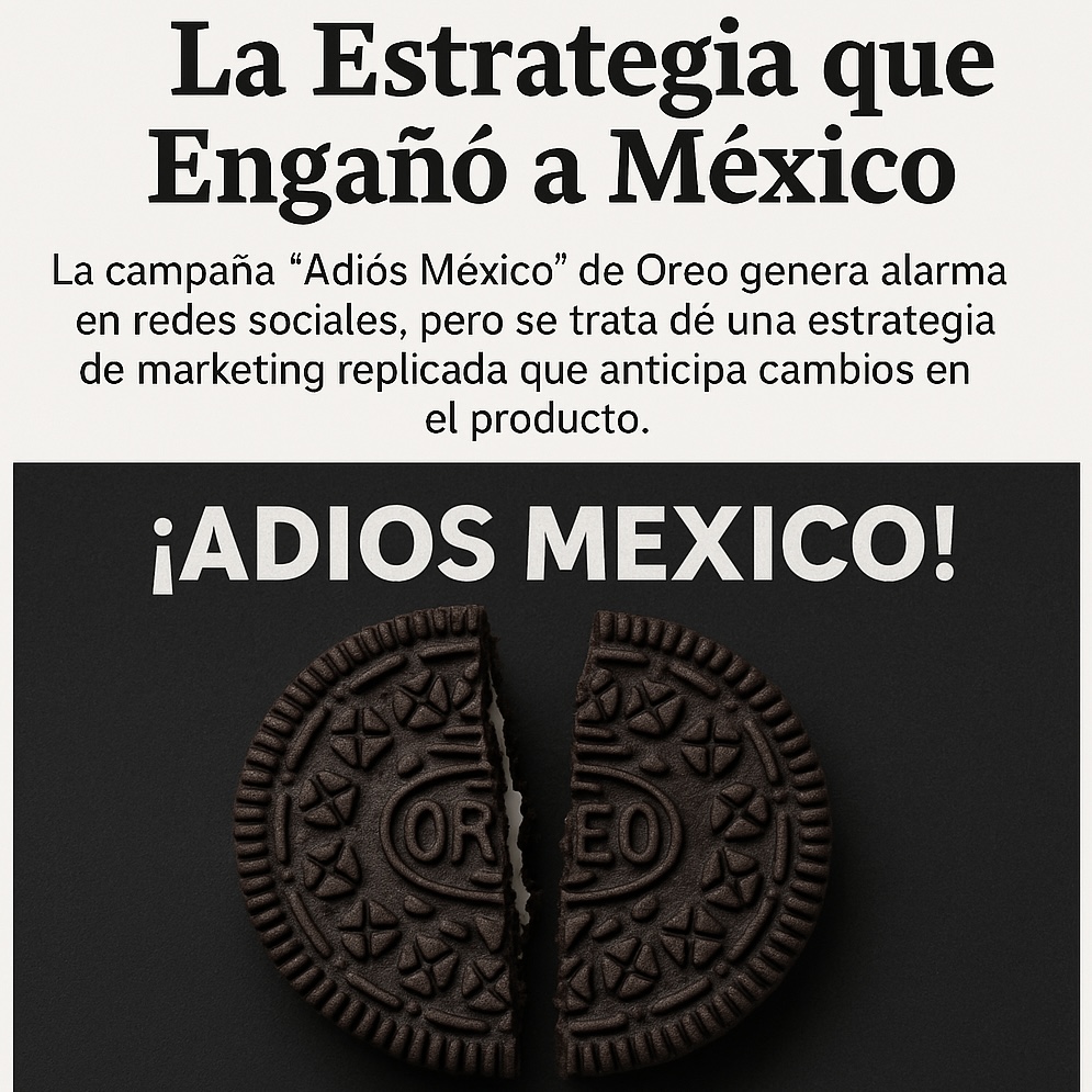 La estrategia de Oreo que engaño a México.