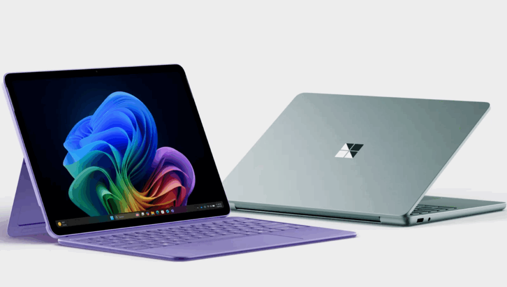 Surface Pro 12 y Surface Laptop de 13 pulgadas
