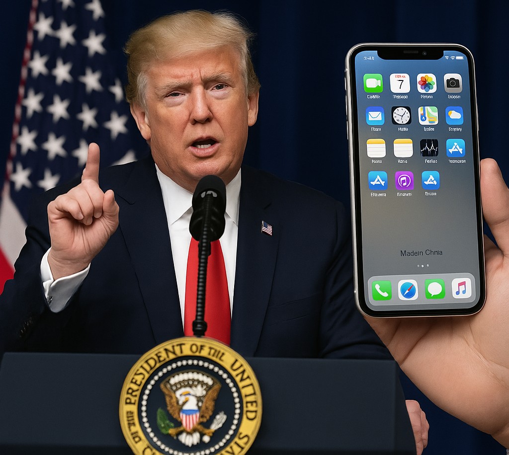 Trump impone ultimátum a Apple: iPhone "Made in USA" o aranceles del 25%