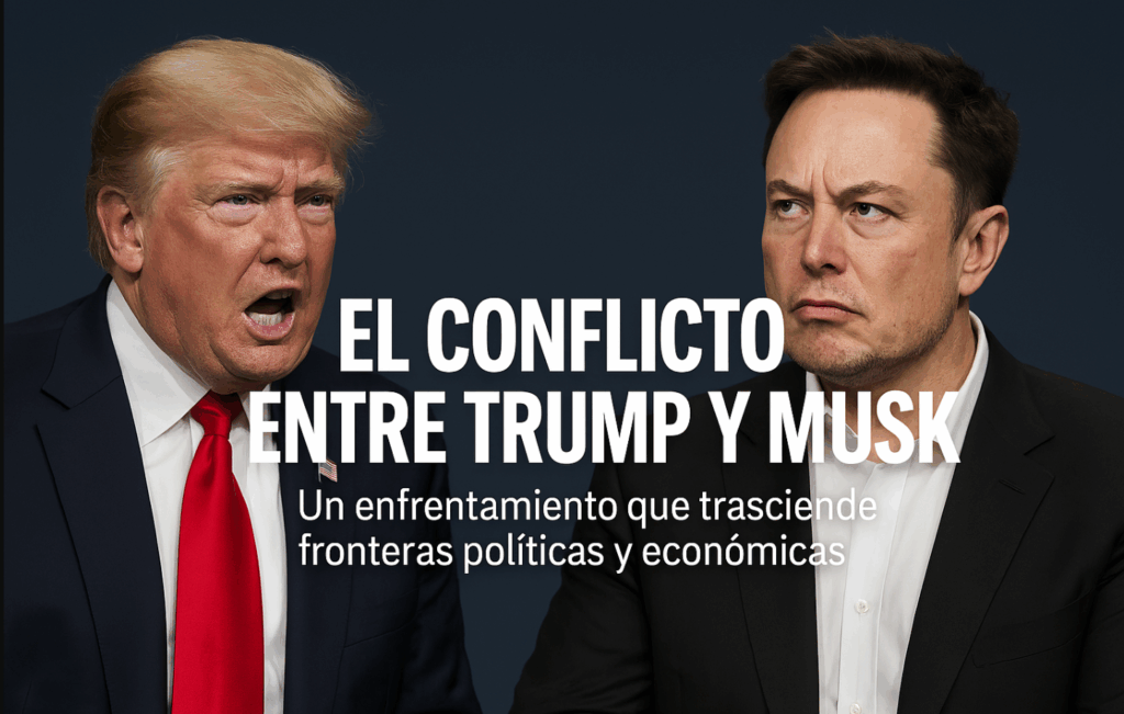 El conflicto Trump VS Musk: Un enfrentamiento que trasciende fronteras políticas y económicas